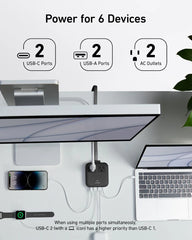 Anker Nano Charging Station (6-in-1, 67W) and Anker 735 Charger (Nano II 65W)