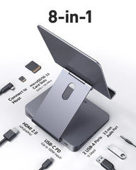 Anker 551 USB-C Hub (8-in-1, Tablet Stand)