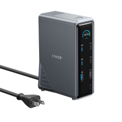 Refurbished Anker Prime Charging Docking Station (14-in-1, Dual Display, 160W)