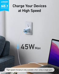 Anker 523 Charger (Nano 3, 47W, 2-pack)