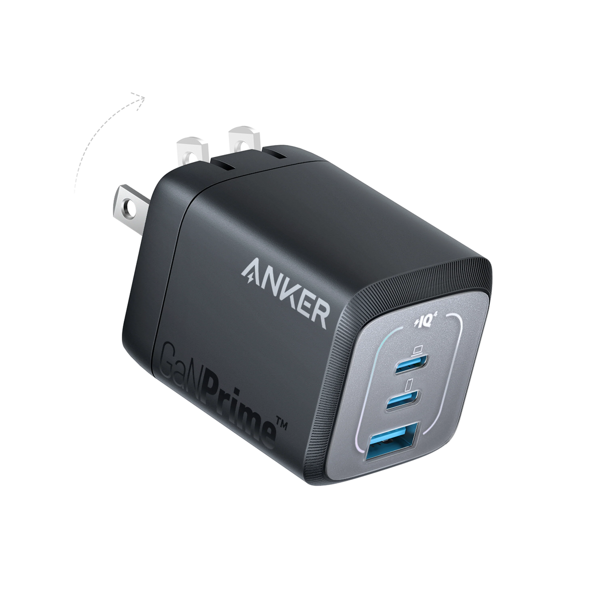 Refurbished Anker Prime 67W GaN Wall Charger (3 Ports)