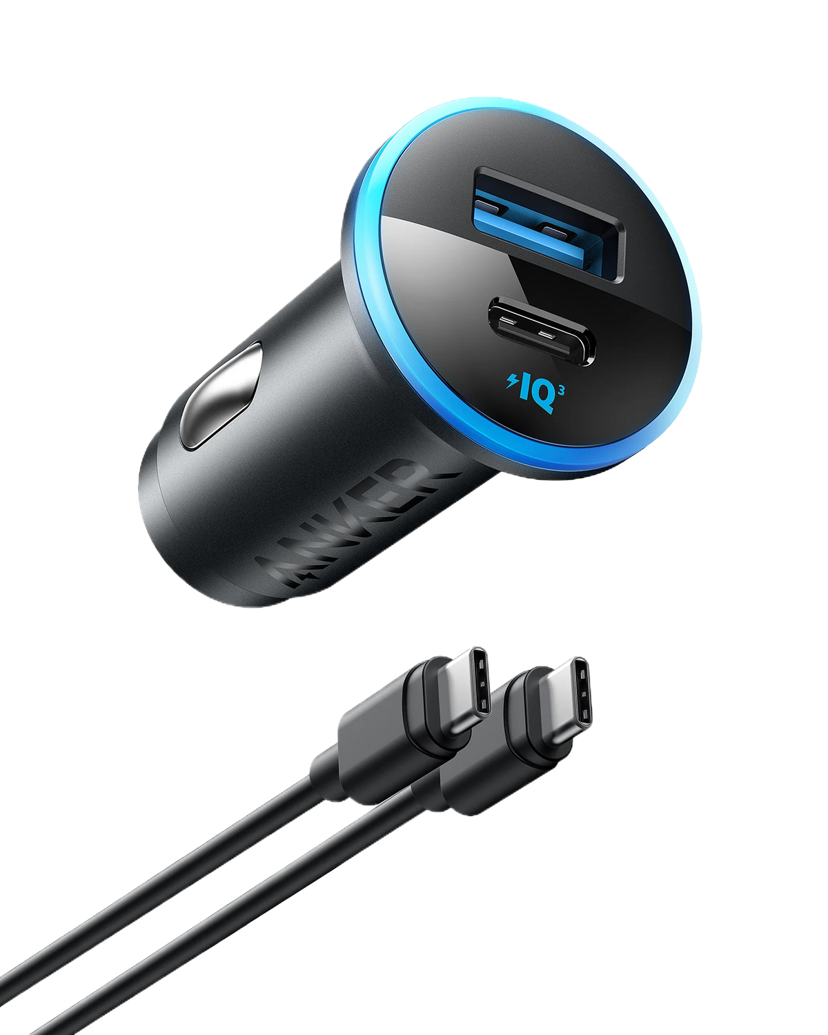 Refurbished Anker 323 Car Charger (52.5W)
