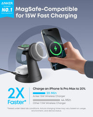Anker MagGo Wireless Charging Station and Anker Nano Wireless Car Charger