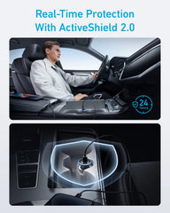 Refurbished Anker 323 Car Charger (52.5W)