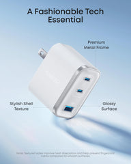 Anker Nano Charger (70W, 3 Ports) -2 Pack