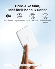 Anker Nano Power Bank (5K, MagGo, Slim)  | Customizable