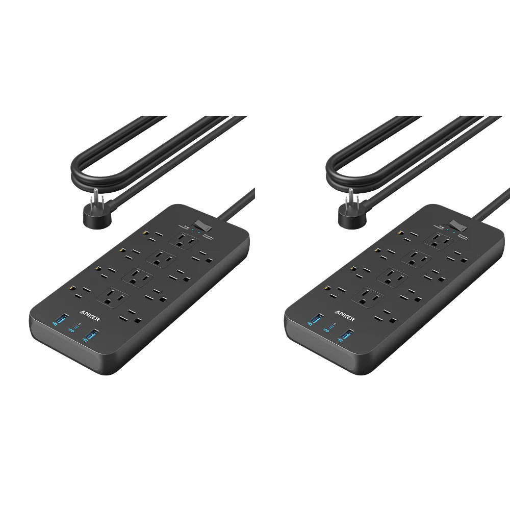 Anker 351 Power Strip, 2-pack
